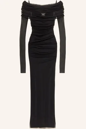 CHRISTOPHER ESBER Mesh-Kleid Veiled Aus Seide