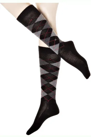 Burlington Kniestrümpfe Whitby schwarz