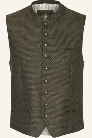 Hammerschmid Trachtenweste Gregor Slim Fit gruen