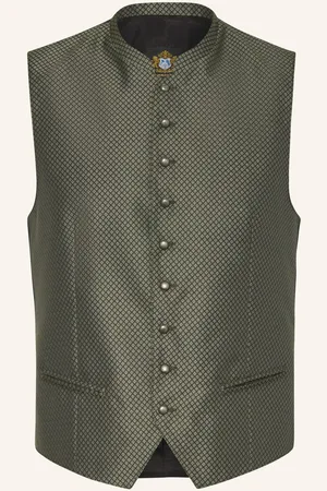 Hammerschmid Trachtenweste Nick Slim Fit gruen