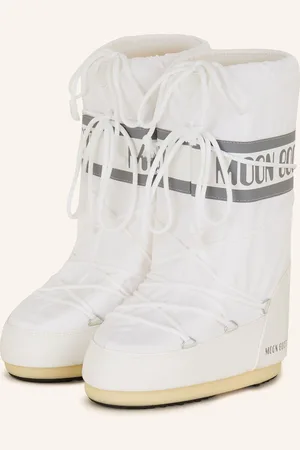 Moon Boot S Icon Nylon weiss