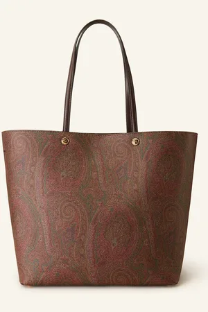 Etro Shopper Mit Pouch braun