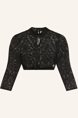 Hammerschmid Dirndlbluse Babsi Aus Spitze Mit 3/4-Arm