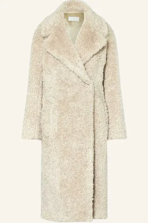 ANTONELLI Teddyfell-Mantel Gabriele beige