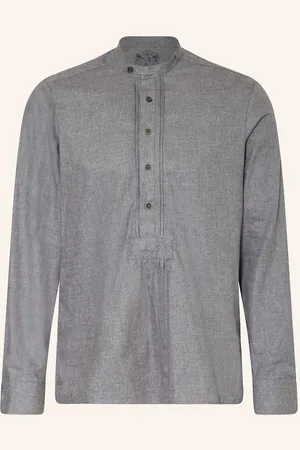 Hammerschmid Trachtenhemd Slim Fit Mit Stehkragen