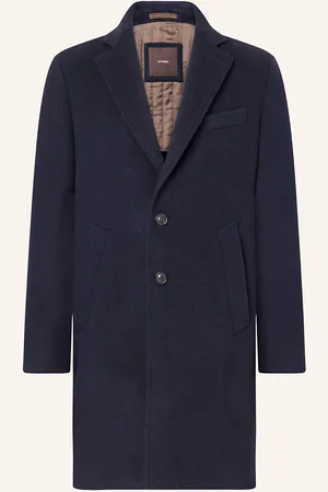 Windsor Wollmantel Centro blau