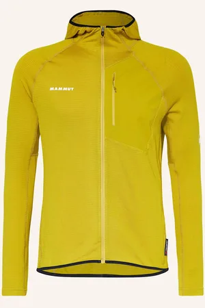Mammut Midlayer Jacke Aenergy Light Hooded gelb