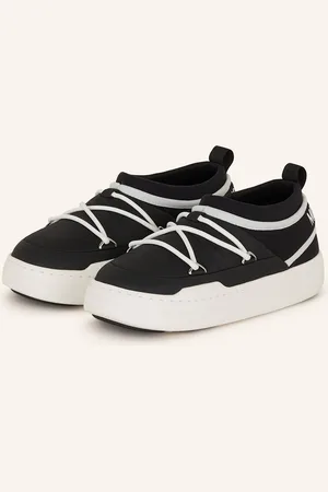 Moon Boot Plateau-Slipper Mb Park Icon schwarz