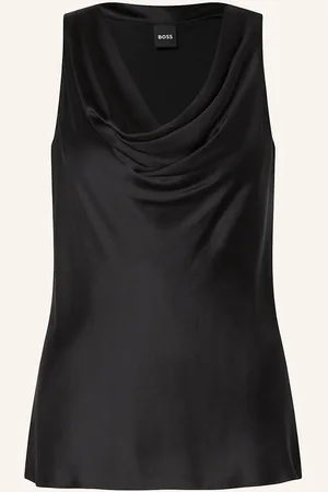 HUGO BOSS Blusentop Bawida Aus Satin