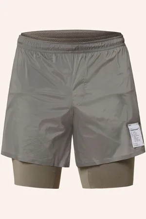 SATISFY 2-In-1-Laufshorts Coffeethermal™ 8"