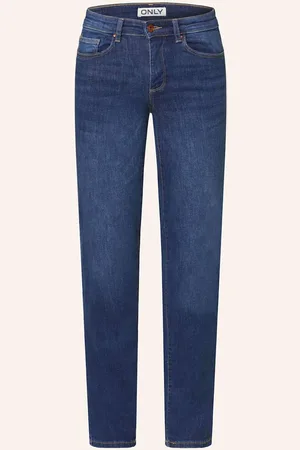 ONLY Straight Jeans Ann blau
