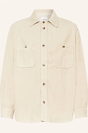 Isabel Marant Cordhemd Nario Comfort Fit beige