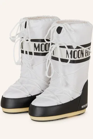 Moon Boot S Icon Nylon schwarz
