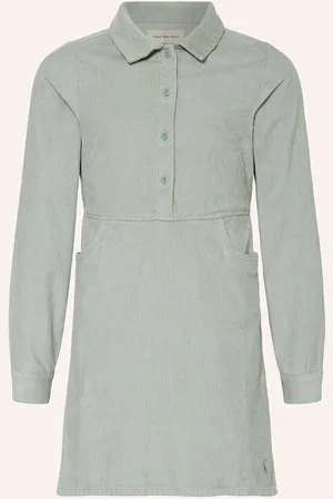 Calvin Klein Cordkleid Corduroy gruen