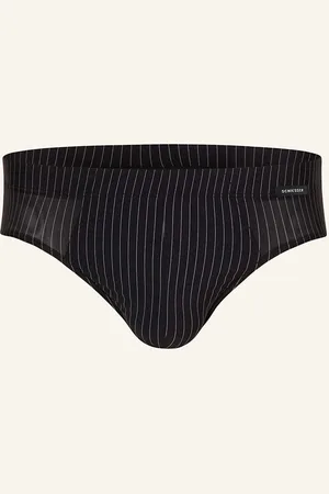 Schiesser Slip Pure Micro schwarz