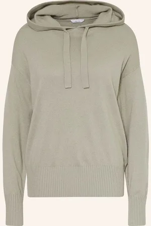 Reiss Strick-Hoodie Sammie gruen