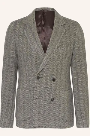 OFFICINE GENERALE Cashmere-Sakko Leon Slim Fit beige