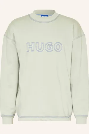 Hugo Blue Sweatshirt Nitlogolong gruen