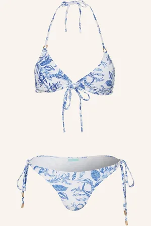 Melissa Odabash Triangel-Bikini Key West blau