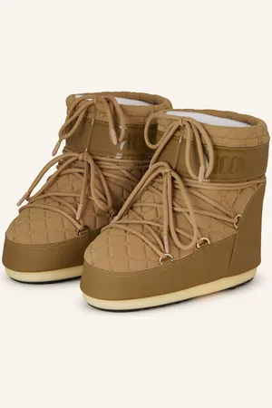 Moon Boot Icon Low Quilt braun