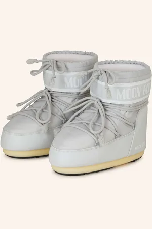 Moon Boot S Icon Low Nylon grau