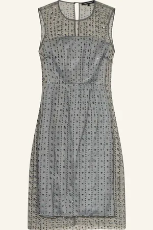 Luisa Cerano 2-In-1-Cocktailkleid Mit Schmucksteinen