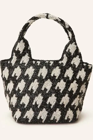 Gestuz Handtasche Rhinnagz Mit Schmucksteinen schwarz