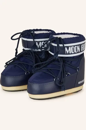 Moon Boot S Icon Low Nylon blau