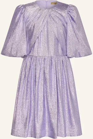 Stella McCartney Kleid Mit Glitzergarn lila