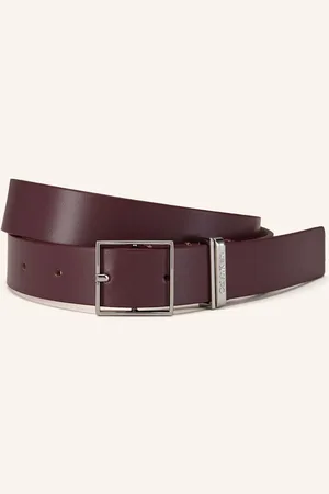 Calvin Klein Ledergürtel rot