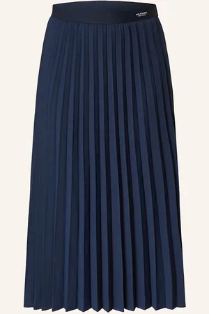 Tommy Hilfiger Plisseerock blau