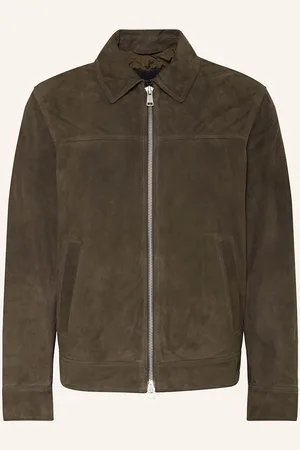 Marc O’ Polo Lederblouson gruen