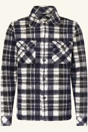Reiss Overshirt blau