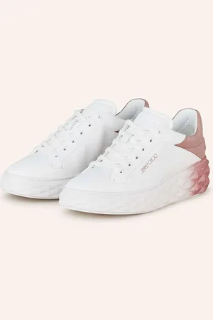 Jimmy Choo Sneaker Diamond Maxi weiss