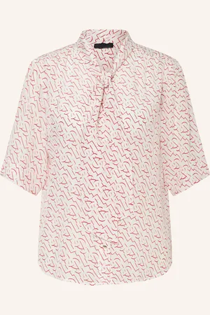 Liu Jo Seidenbluse Mit Schluppe weiss