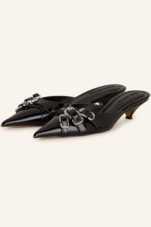 Marc Jacobs Lack-Mules The Emma Kitten Heel