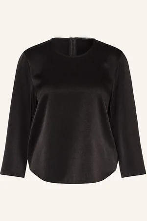 Luisa Cerano Blusenshirt Aus Satin
