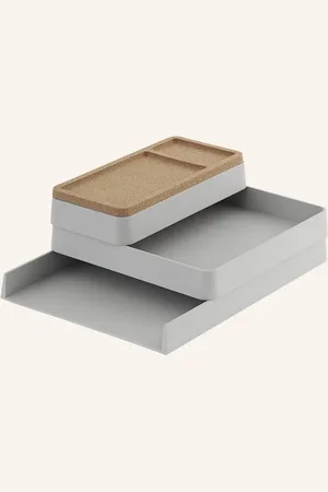 Muuto 4-Tlg. Organizer-Set Arrange Desktop grau