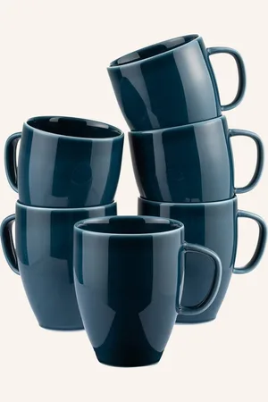 ROSENTHAL 6er-Set Henkelbecher Junto Ocean Blue