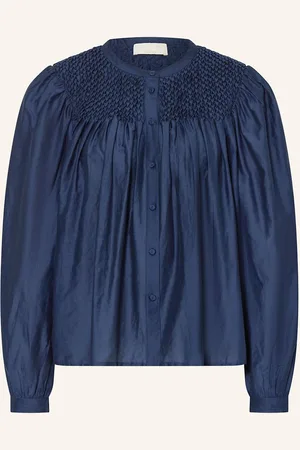 ULLA JOHNSON Bluse Soffia grau