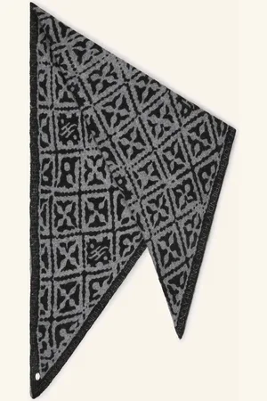 FRIENDLY HUNTING Dreieckstuch Aus Cashmere grau