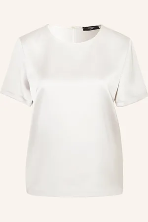 Max Mara Blusenshirt Amburgo Im Materialmix grau