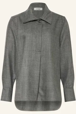 COS Blusenshirt grau