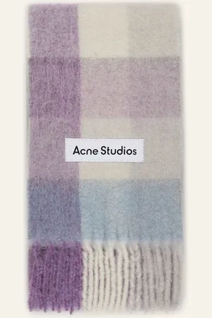 Acne Studios Schal Mit Alpaka lila