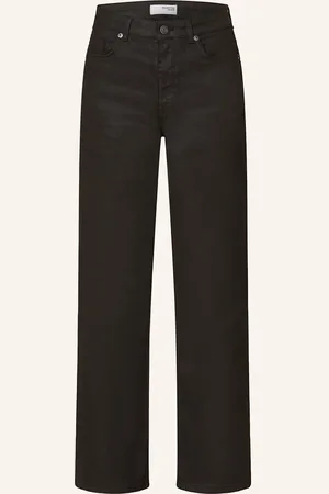 SELECTED Straight Jeans schwarz