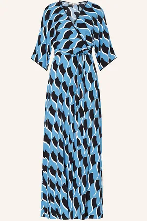 Diane von Furstenberg Kleid Eloise In Wickeloptik blau