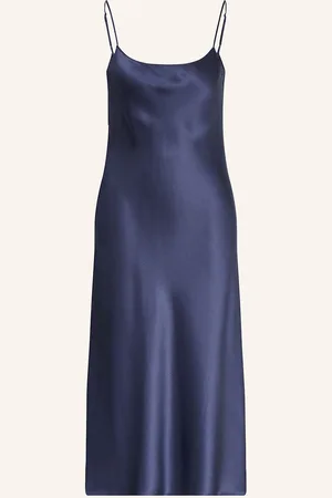 Vince Satinkleid blau