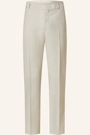 Alexander McQueen Anzughose Slim Fit grau