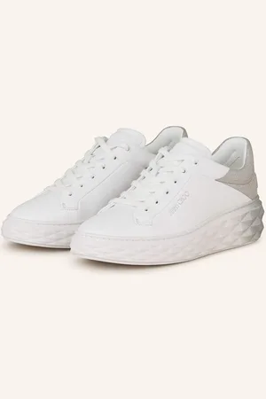 Jimmy Choo Sneaker Diamond Maxi weiss