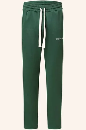 Cole Buxton Track Pants Pipe Mit Galonstreifen gruen